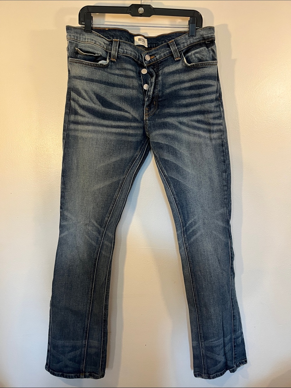 Slim Men’s Jeans in Faded Blue Wash
